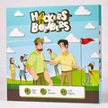 Hackers &amp Bombers Golf Themed Board Game - Play Golf Without Leaving The House - Play as Different Characters - Roll The Dice and Play The Course