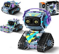 Robot Building Kit with Remote Control STEM Gifts for Kids Boys Ages 8-12 Coding Robotic Technic Creative Toys for Birthday - Build 3 in1 Model with 433 Pieces