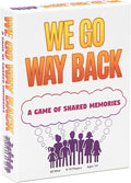 We Go Way Back – Board Games for Adults – Family Games – Party Games - Game Night – Give Clues Cues and Codes - Best Friend Game – Do You Know Your Family and Friends