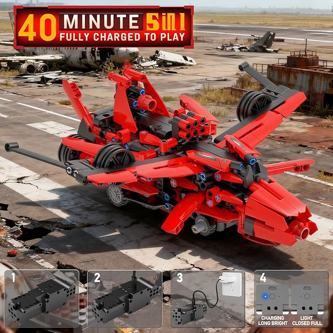 STEM Building Kits for Kids 6-14 5in1 App &amp Remote Control STEM F1/Car/Robot Building Toys Formula 1 Model Car Kits 785 Pcs Robot Building Sets for Kids Erector Sets Gifts for Boys Girls