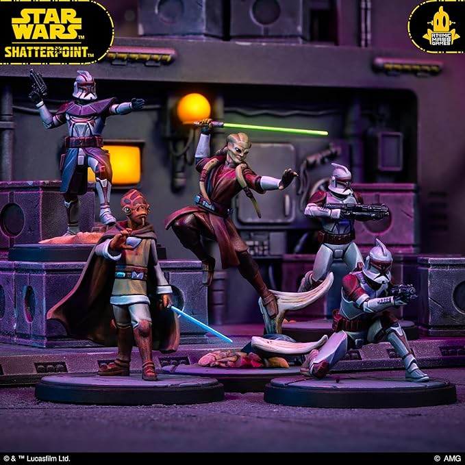 Star Wars Shatterpoint Requesting Your Surrender Squad Pack - Tabletop Miniatures Game Strategy Game for Kids and Adults Ages 14+ 2 Players 90 Minute Playtime Made by Atomic Mass Games