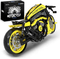 MJDDJA 1:8 Muscle Motorcycle Car Building Set for Adults Kickstand for Display Muscle Bike Chopper Building BlocksHome Office DecorGift for Adults Birthday(554PCS)