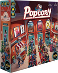 IELLO: Popcorn Strategy Board Game Manage a Movie Theater Attract Cinema Guests Competitive 60 Minute Play Time 2 to 4 Players for Ages 10+