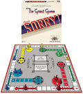 Classic Sorry with Retro Artwork and Components by Winning Moves Games USA a Family Favorite for Almost 100 Years for 1-4 Players Ages 6+