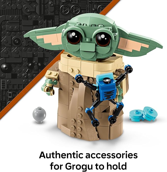 LEGO Star Wars Grogu with Hover Pram Building Toy Set - Star Wars Toy for Kids Boys &amp Girls Ages 10+ - Gift Idea for Birthday - 75403