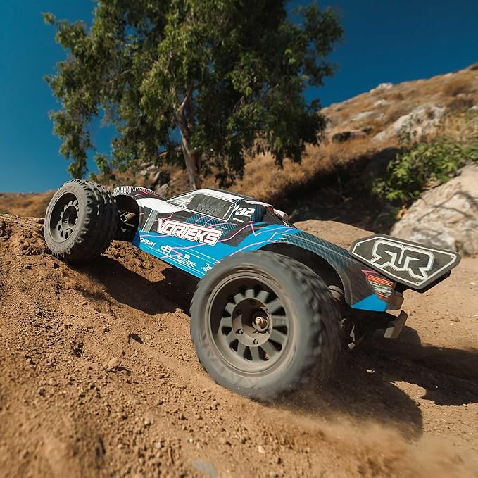 ARRMA RC Truck 1/10 VORTEKS 2wd Stadium Truck RTR(Battery and Charger Not Included) Blue ARA3205T1