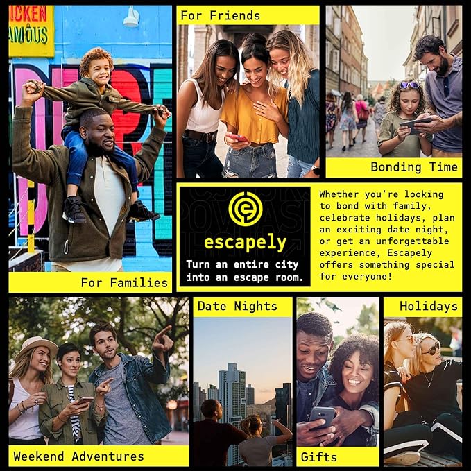 Minneapolis Outdoor Escape Room | Real City Scavenger Hunt | Gifts for Adults &amp Families | 1-6 Players 2-3 Hours 1.5 Miles Walking Distance