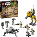 LEGO Star Wars 327th Star Corps Clone Troopers Battle Pack Building Toy - Pretend Play Set for Boys &amp Girls Ages 7+ - Collectible Model Kit &amp Kids Room Decor - Gift Idea for Birthdays - 75431