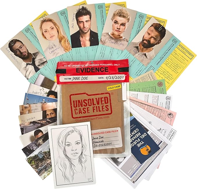 Unsolved Case Files | Doe Jane - Cold Case Murder Mystery Game - Can You Solve The Crime? Who Killed Jane Doe?