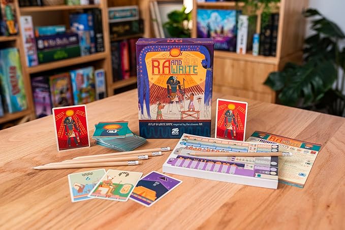 RA by 25th Century Games – Ancient Egyptian Theme Auction and Set-Collection Board Game for 2-5 Players and Ages 12+
