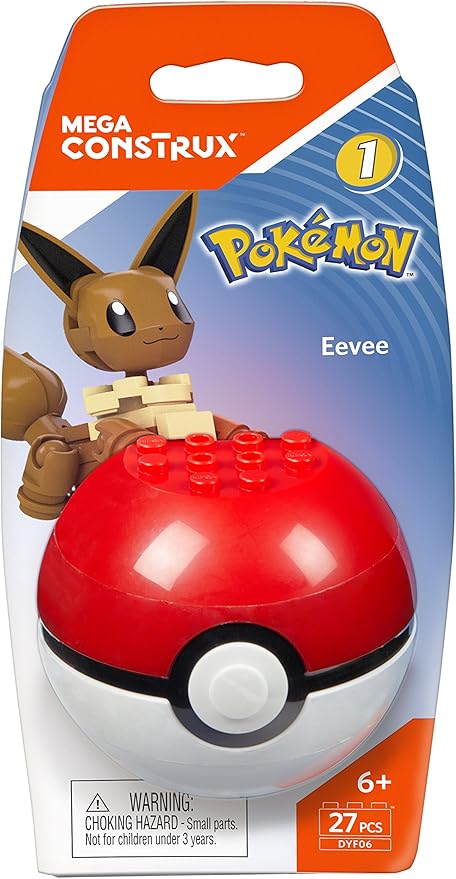 Mega Bloks Construx Pokemon Eevee Building Set
