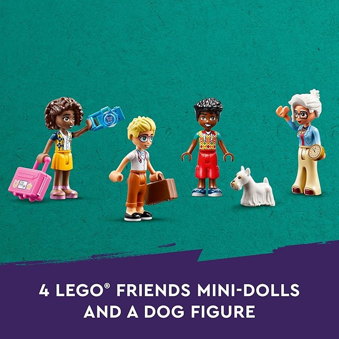 LEGO Friends Castle Bed and Breakfast Hotel Building Toy - Pretend Play Toy Figures &amp Playsets for Girls &amp Boys Ages 12+ Years - Gift for Kids W/Mini-Dolls - 42638