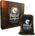 Bag of Dungeon–Fantasy Adventure Board Game for Families &amp RPG Fans | 1–4 Players Ages 7+ | Classic Dungeon Crawler | Portable Tabletop RPG with Endless Replayability