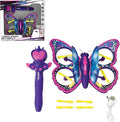 LEXiBOOK Crosslander Butterfly My Remote Control Flying Butterfly Multidirectional Flight up to 12km/h (7 mph) Loopings Remote Control with 2 Control Modes Sound and Light Effects Pink RCBUT