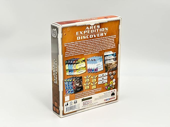 Terraforming Mars Ares Expedition: Discovery by Stronghold Games Strategy Board Game - for 2 to 4 Players Ages 14+