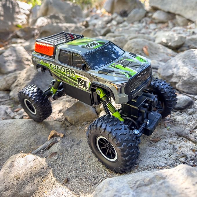 NKOK Ready to Run Mean Machines R/C Rock Crawler Toyota Tundra