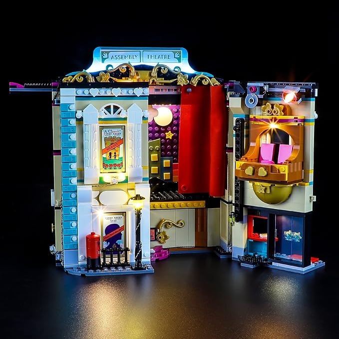 BRIKSMAX Led Lighting Kit for LEGO-41714 Andrea's Theater School - Compatible with Lego Friends Building Blocks Model- Not Include The Lego Set