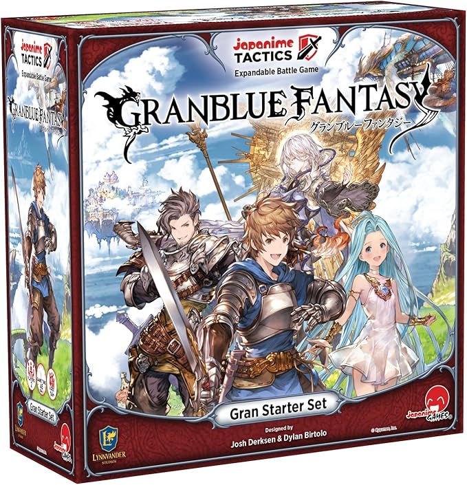 Japanime Tactics: Granblue Fantasy - Special Bundle | from The Creator of Dragon Fire | Strategize and Battle | 2-4 Players Ages 14+