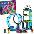 LEGO City Stuntz Ultimate Stunt Riders Challenge 60361 3in1 Stunts for 1 or 2 Player Action with 2 Flywheel-Powered Toy Motorcycles for Kids 2023 Set