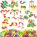 Libima 300 Pcs Tubular Pipes Building Blocks for Kids Over 6 Years Old Stem Building Toy Colorful Tube Pipe Toy Construction Set for Toddlers Educational Preschool Learning