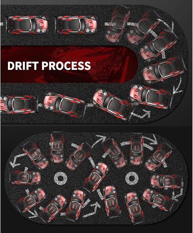 GoolRC RC Drift Cars 1/16 Remote Control Car 2.4GHz 4WD 30km/h High Speed RC Race Car Waterproof Electric Vehicles Toy RTR Gift for Teens Adults