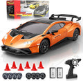 Lamborghini Remote Control Car 1:18 Scale Officially Licensed Lamboghini Toy Car Cool RC Cars Toys for 4 5 6 7 8 9 10 11 12 Year Old Boys Kids Adults Gifts15km/h Fast RC Drift Car (Orange)