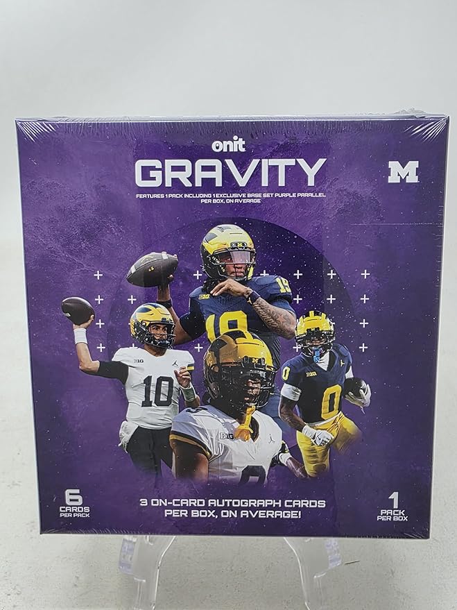 2025 Onit Gravity College Football Card Breaker Edition Box (Michigan Wolverines)