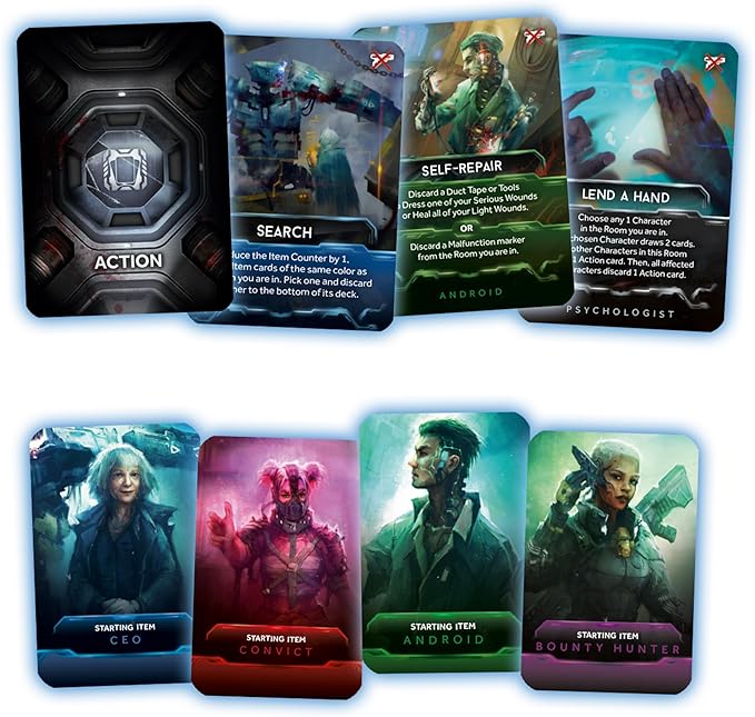 Rebel Studio Nemesis Aftermath Board Game - Epilogue Mode Play 5 New Characters Added Traits &amp Shuttle Board Cooperative Strategy Game for Adults Ages 14+ 1-5 Players 45-60 Min Playtime