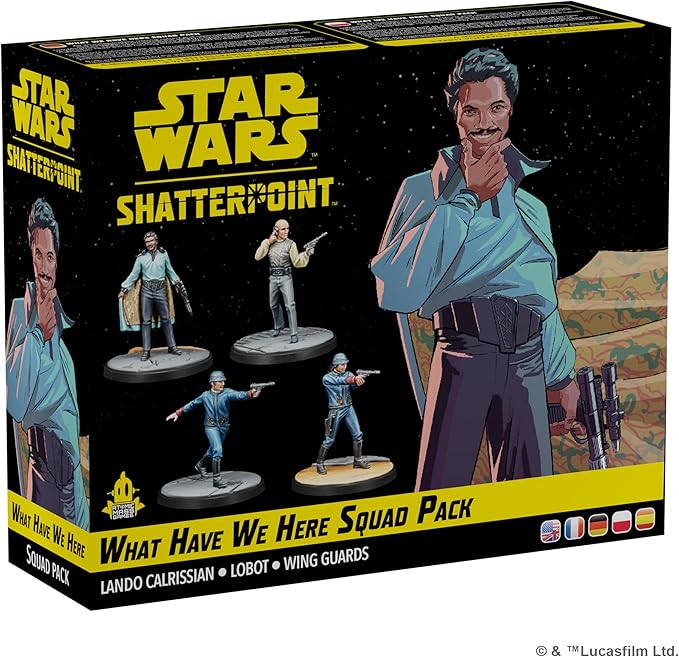 Star Wars Shatterpoint What Have We Here Squad Pack - Tabletop Miniatures Game Strategy Game for Kids and Adults Ages 14+ 2 Players 90 Minute Playtime Made by Atomic Mass Games