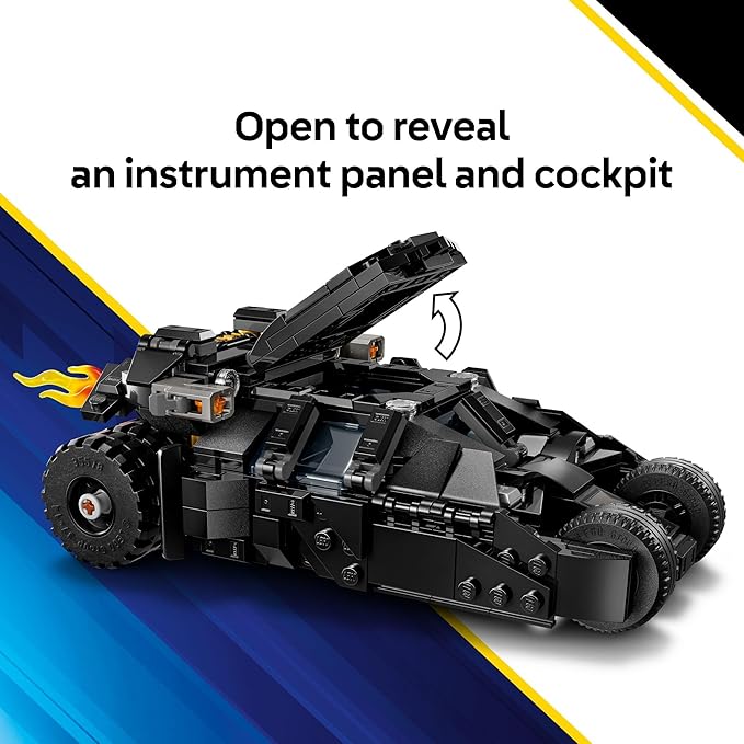 LEGO DC Batman Tumbler vs. Two-Face &amp The Joker Toy Building Set - Superhero Batmobile Toy from The Dark Knight for Kids Boys and Girls Ages 8+ - Gift Idea for Birthday and Batman Fans - 76303