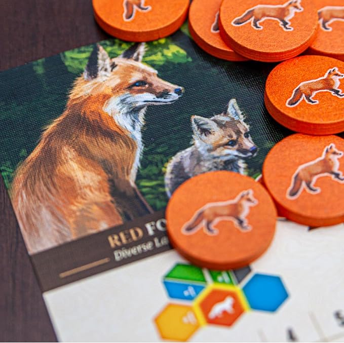 AEG &amp Flatout Games | Cascadia: Landmarks - Expansion for Award-Winning Board Game Cascadia | Easy to Learn | Quick to Play | Ages 10+ | Adds 5th &amp 6th player