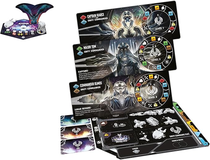 Lucky Duck Games Andromeda's Edge Escalation Expansion | Strategy Game Includes Additional Player Factions and Modules | 1-5 Players Ages 14+ | Duration 40-200 Minutes