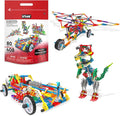 KNEX 80 Model Deluxe Set with Reusable Bag - STEM Building Kit Kid Construction Creative Play Toy‚ Ages 8+