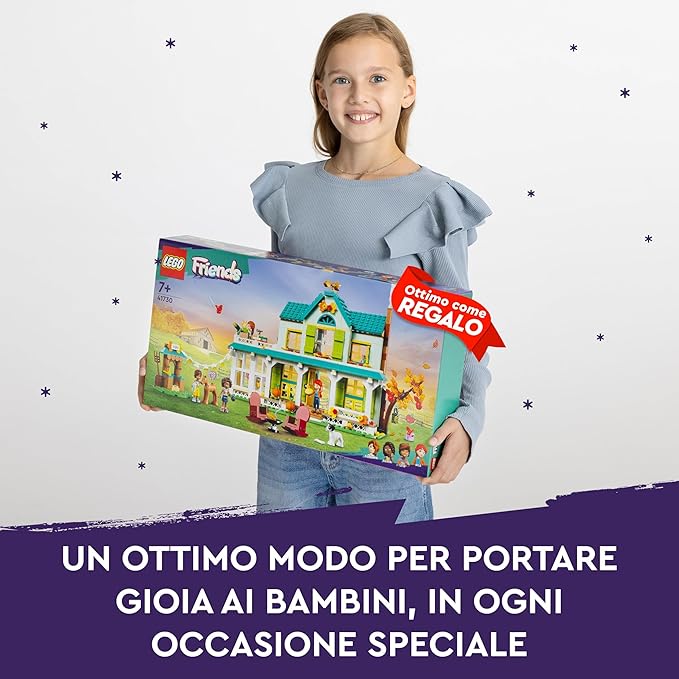 LEGO Friends Autumn's House 41730 Dolls House Playset with Accessories Toy Horse &amp Mia Mini-Doll Toys for Girls and Boys 7 Plus Years Old Birthday Gift Idea
