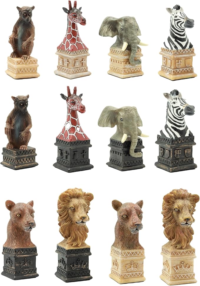 Lion Chessmen