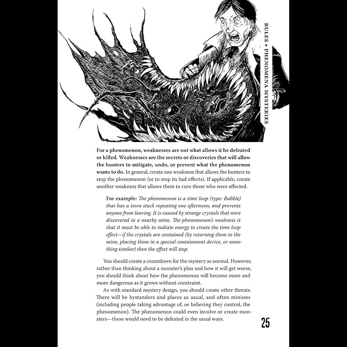 Evil Hat: Monster of The Week: Tome of Mysteries - Hardcover RPG Supplement Book New Mysteries Playbooks &amp Support Tabletop Roleplaying Game