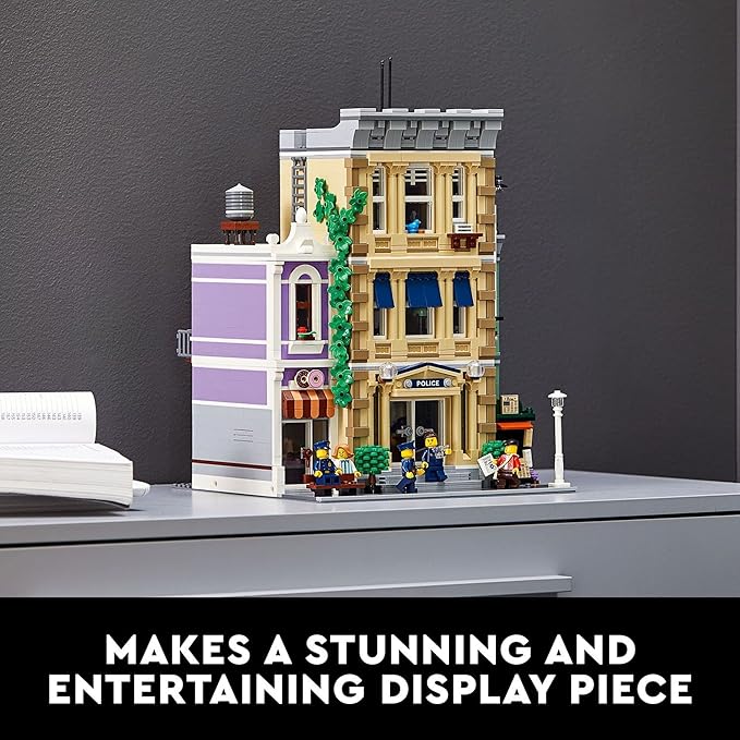 LEGO Police Station 10278 Building Kit A Highly Detailed Displayable Model for Adults New 2021 (2923 Pieces)
