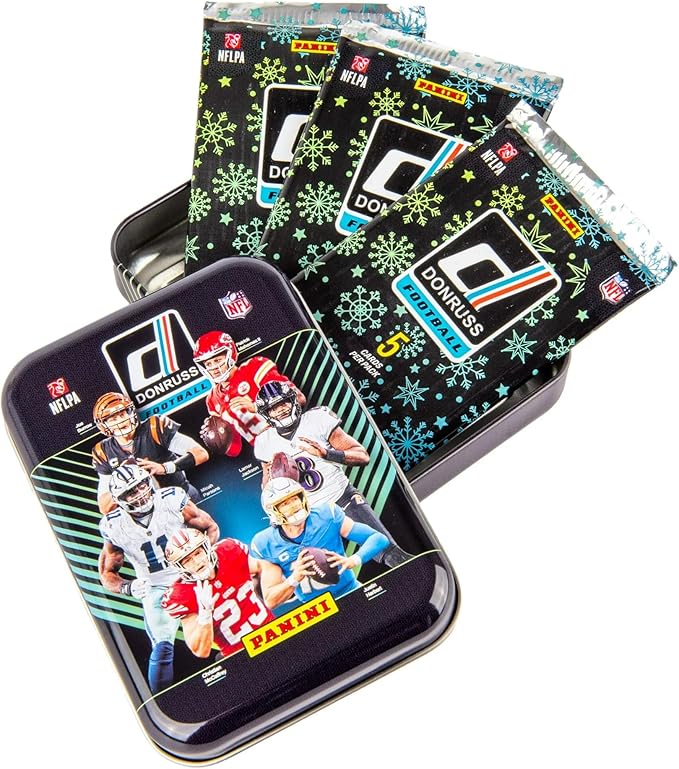2024 Panini Donruss Football Winter Holiday Tin