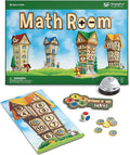 SimplyFun Math Room - Educational Game - Quick Thinking &amp Fun Games for Kids Ages 5 &amp Up - Fast Solving Addition &amp Subtraction Game - 2 to 4 Players
