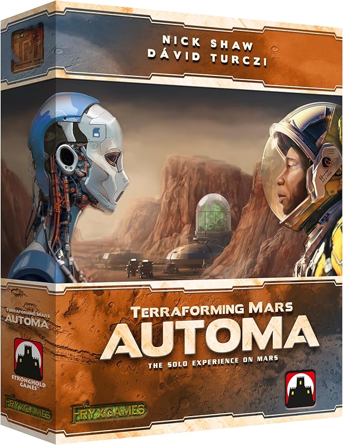 Stonghold Games - Terraforming Mars Automa - Strategy Board Game Expansion - for 1 Players and Ages 12+
