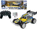 Lexibook Crosslander® Buggy Max RC Off-Road Buggy Up to 15km/h Remote Control and 2 Rechargeable Batteries Included Blue/Yellow RC22
