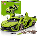 Mould King 10011 Sián FKP 37 Car Building Sets 1249-Piece MOC Classic Sports Car Building Block Kits Collectible Racing Supercar Model for Adult &amp Teens Age 14+