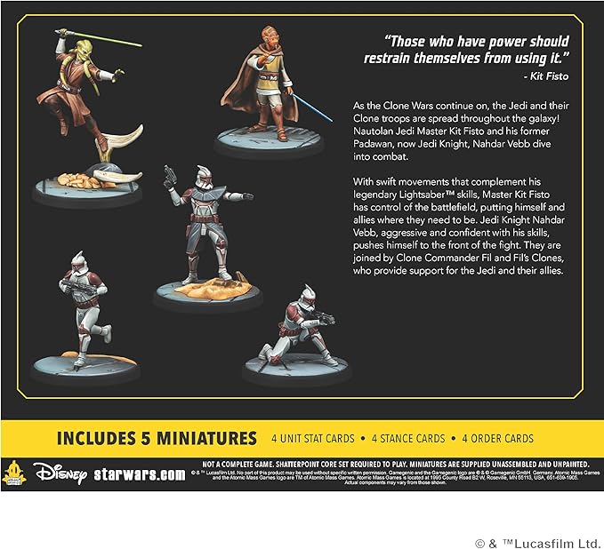 Star Wars Shatterpoint Requesting Your Surrender Squad Pack - Tabletop Miniatures Game Strategy Game for Kids and Adults Ages 14+ 2 Players 90 Minute Playtime Made by Atomic Mass Games