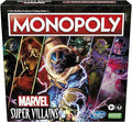 Monopoly: Marvel Super Villains Edition Board Game for Families and Kids Ages 8 and Up Marvel Game for 2-6 Players