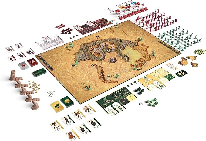 CMON Dune: War for Arrakis Board Game CORE Box - Tabletop Miniatures Strategy Game with Asymmetric Gameplay for Kids and Adults Ages 14+ 1-4 Players 120 Minute Playtime