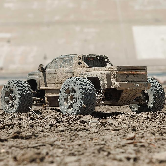 ARRMA RC Truck 1/10 Big Rock 4X4 223S BLX BRUSHLESS Street Truck RTR (Batteries and Charger Not Included) with DSC (Black) ARA4312V4T1