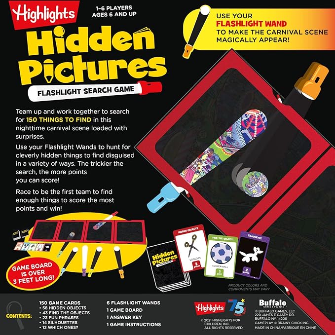 Buffalo Games - Highlights : Hidden Pictures Game 6+ years