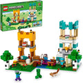 LEGO Minecraft The Crafting Box 4.0 21249 Building Toy Set Custom-Build Playset Featuring Classic Bricks Figures and Game Accessories Model Guides Spark Creativity for 8 Year Old Kids