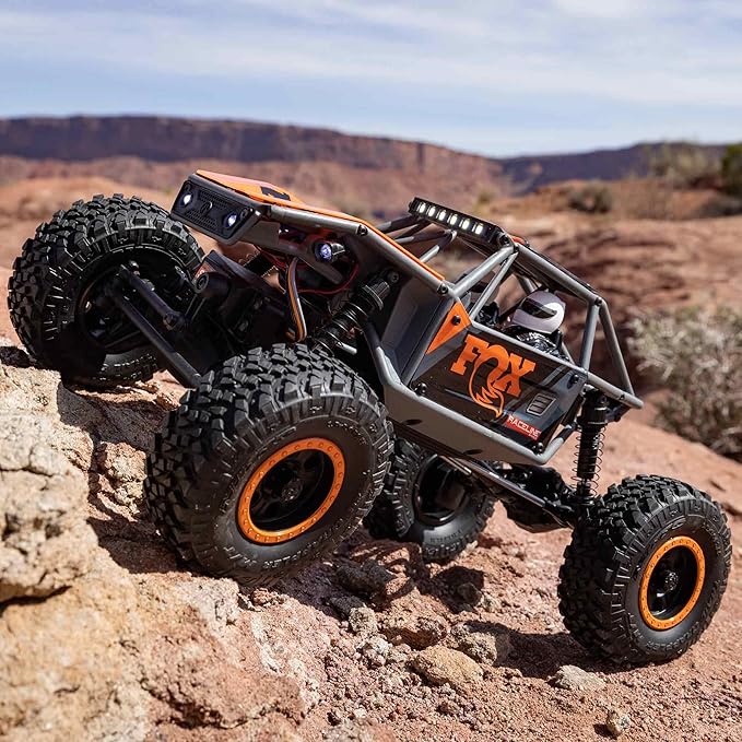 Axial RC Crawler UTB18 Capra 1/18 4WD RTR (Battery and Charger Included) Grey AXI01002V2T2