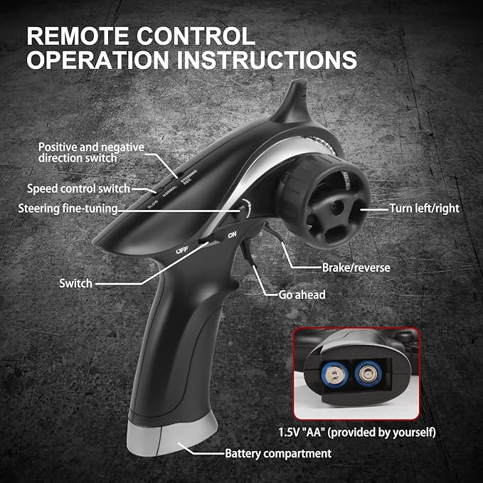 GoolRC RC Drift Car 1:18 Scale Remote Control Car 2.4GHz 4WD 30KM/H High Speed RC Racing Cars with LED Light Strip and 3 Batteries for Adults